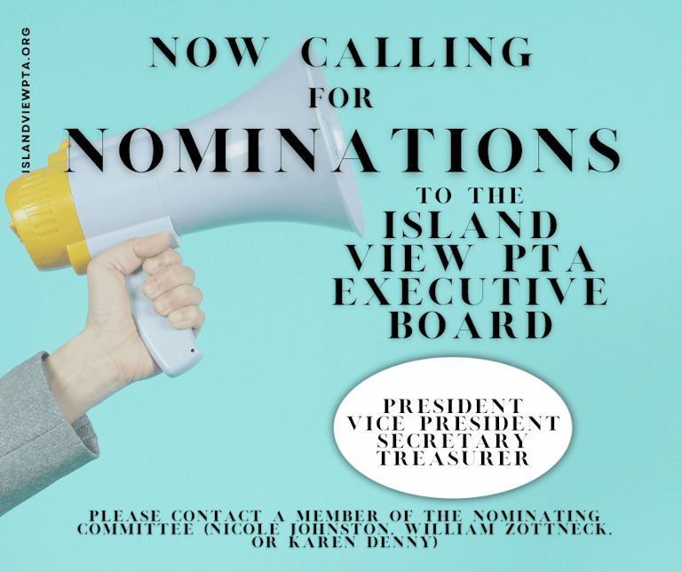 Call for PTA Officer Nominations