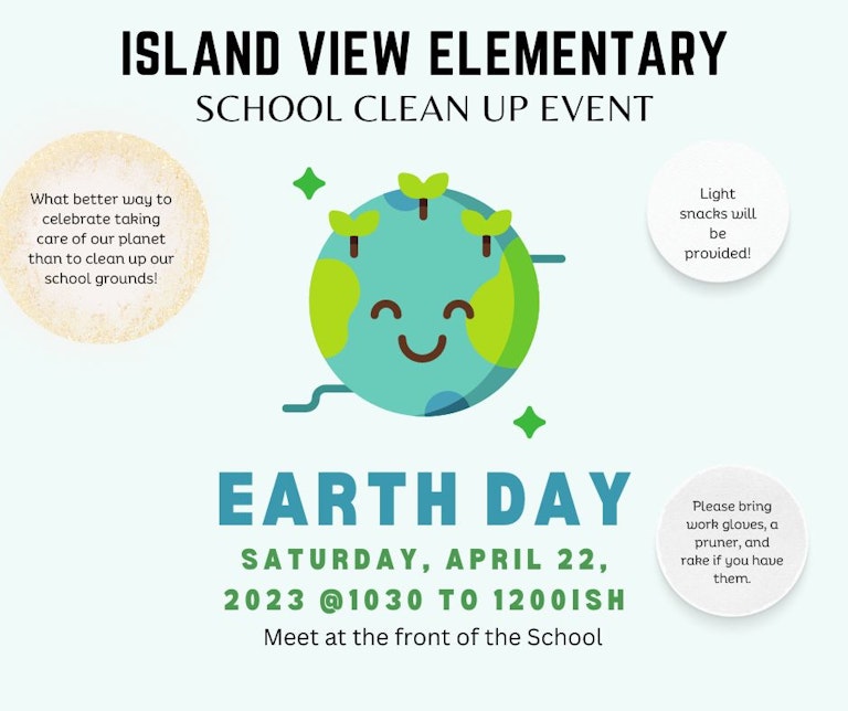 Earth Day Clean Up Event Flyer