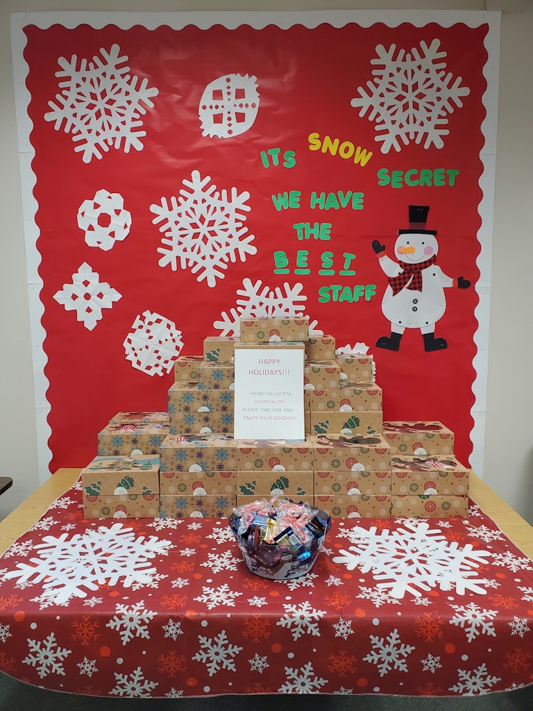 Holiday Treat Boxes for School Staff