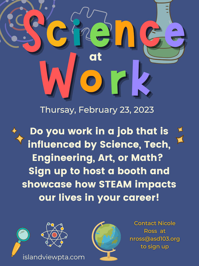 Science at Work Flyer