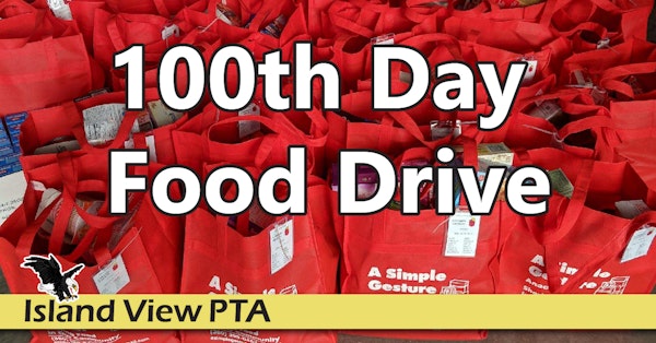 Image for 100th Day Food Drive SUCCESS!